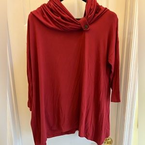 ***WOMENS RUBY RIBBON BLOUSE***